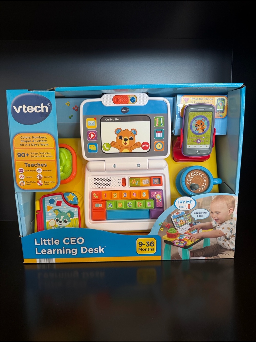 NWT Vtech Little CEO Learning Desk Toy - 9-36MO
